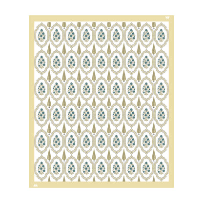 Sanskriti - 350 TC Handblock Pure Cotton Bedsheet Set